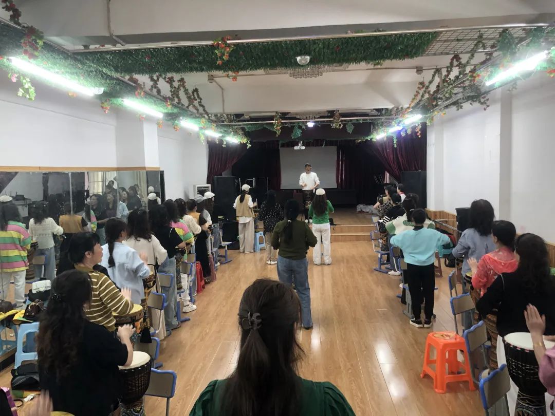 大祥区文化馆春季免费开放非洲鼓培训班开学啦！
